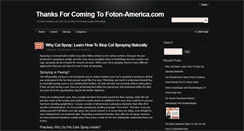 Desktop Screenshot of foton-america.com